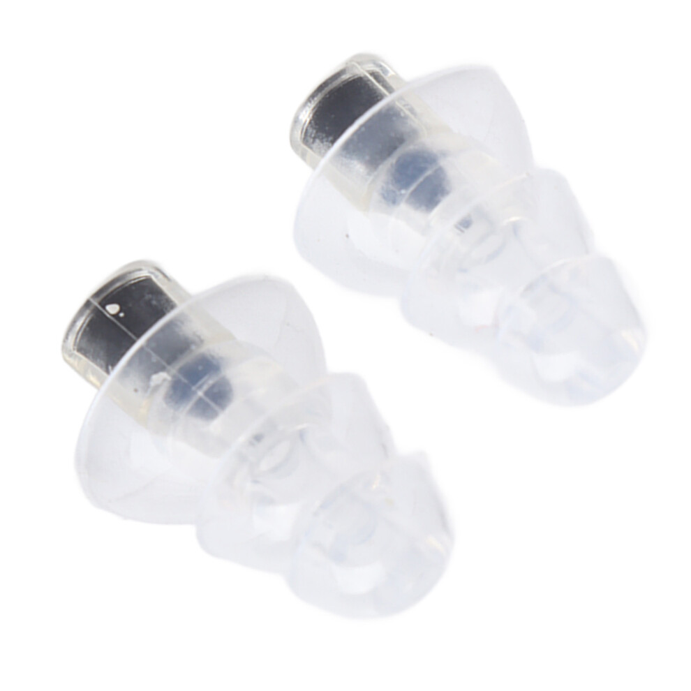 Liquid Silicone Music Earplugs With Filter, Noise Reduction, Black 7661376013457
