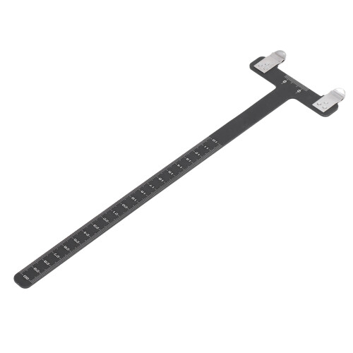 Bow String T Shape Ruler Stainless Steel for Compound & Recurve Bows