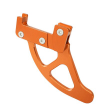 Orange Motorrad-Bremsscheibenschutz Hinten für 250 350 450 500 EXC-F Six Days 2004-2023