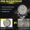 Luz de Trabalho LED para Carro Holofote LED Redondo de 3 Polegadas Luz Auxiliar de Modificação Offroad para Caminhão Trator ATV UTV 5