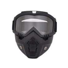 Ski Goggles Windproof Snowboard Mask with Mouth Filter for Outdoor Skiing and Snowmobile - Protective Motocross Safety Glasses