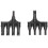 3Set 50A 1000V T Branch Connector for Solar Panel | IP68 Waterproof 3
