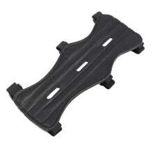 Universal PU-Leder Bogenschützenarmlappen für Recurve-Bogen – Links/Rechts Hand, 22x8cm