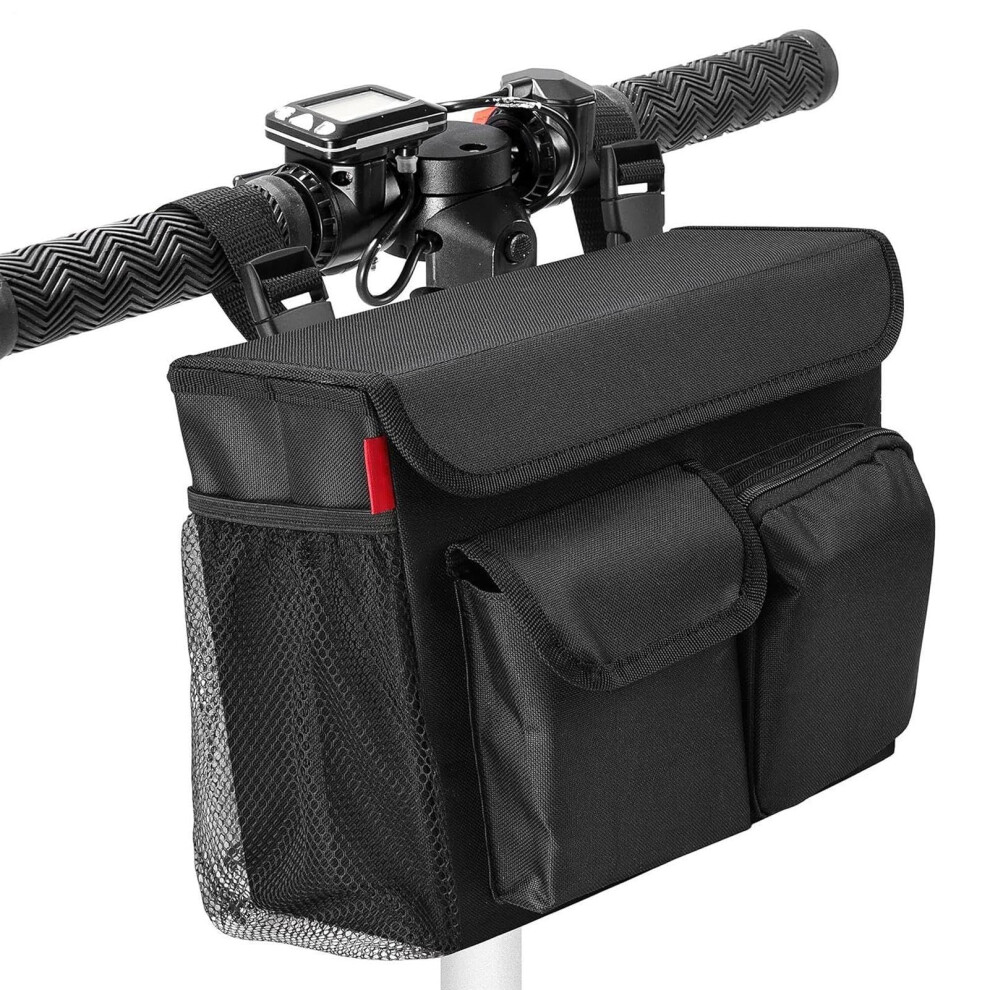 Waterproof Mobility Scooter and Motorcycle Storage Bag with Padded Laptop Compartment for Travel