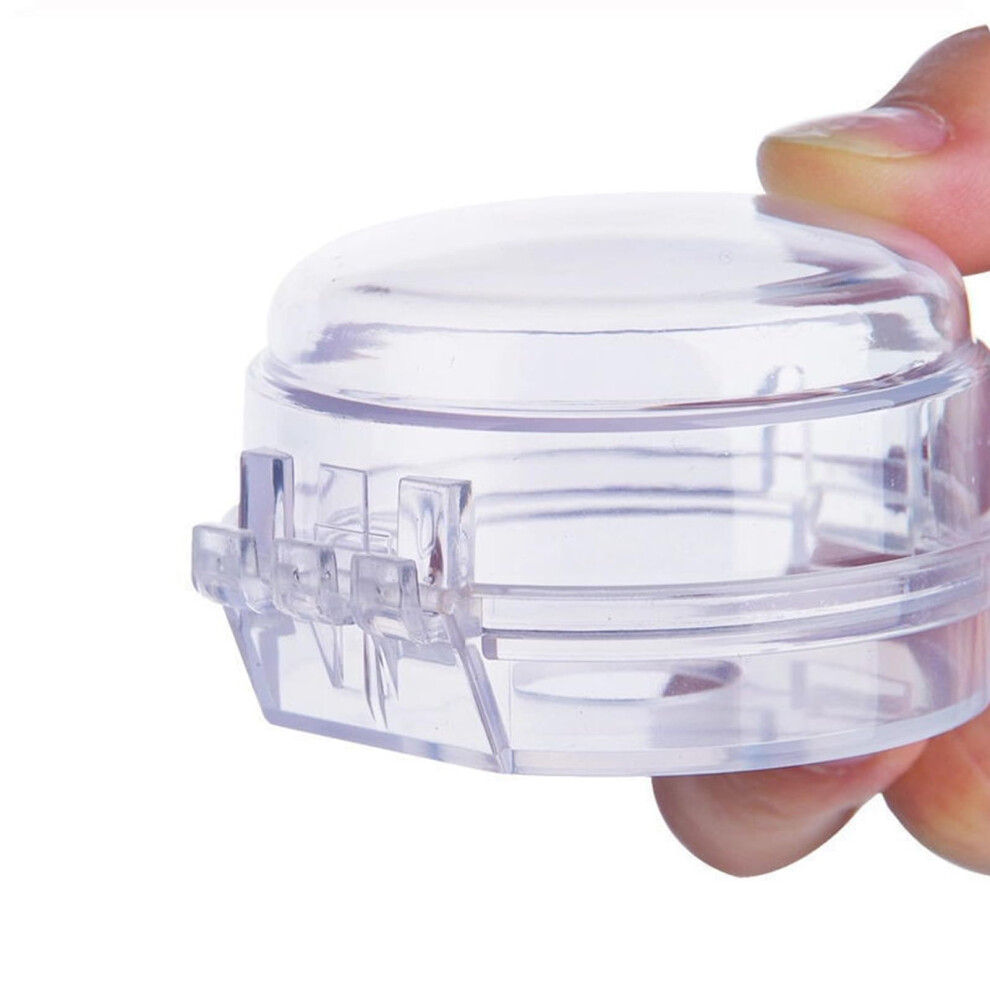Stove Knob Covers Child Safety Protector Clear View Dust Resistant Universal Fit for Gas and Oven