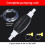 High Flow Liquid Fuel Transfer Pump with 2M PVC Syphon Hose 8