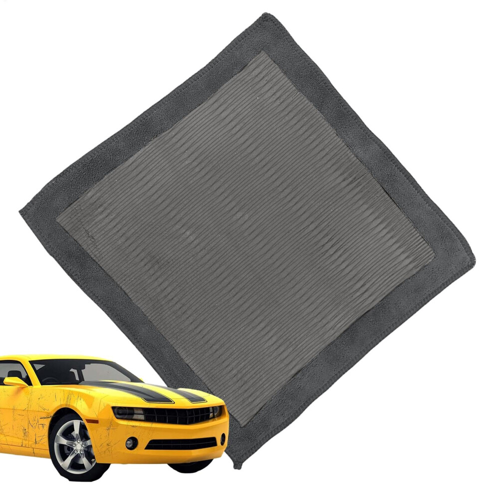 Car Detailing Cloth Clay Bar Alternative For Deep Dirt Removal Scratch Vehicle Polishing Grey 9382693355362
