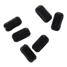 6 Stueck Clip auf EMI RFI-Rausch Ferritkern Filter fuer 5mm Kabel