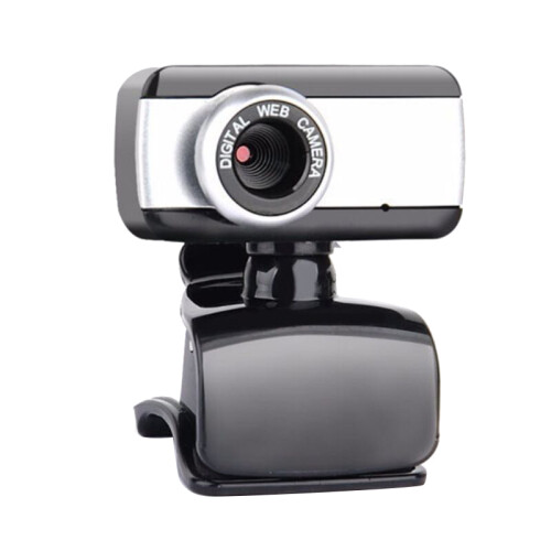 Webcam Web Camera per Skype con Microfono Incorporato Videocamera USB per PC Desktop