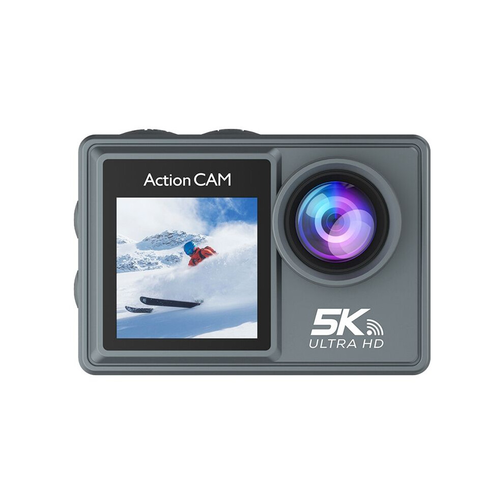 5K 30Fps Action Camera With Wifi Remote Control El Gray/Black 4852351709929