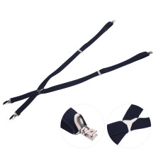 Herren Marineblau 1x41,3 Zoll rutschfeste robuste Metalträger für Kleider