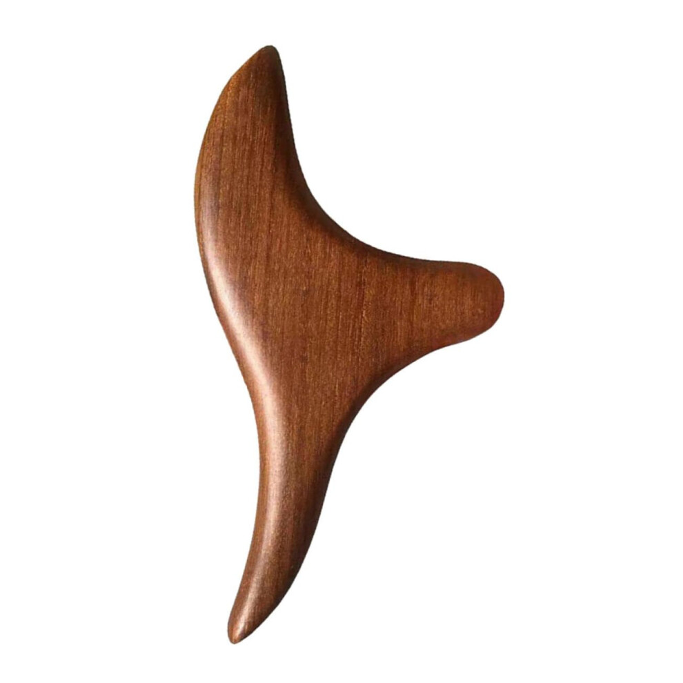 Golden Wood Therapy Massage Tool Sandalwood Acupressure Stick For Muscle Relief And Circulation
