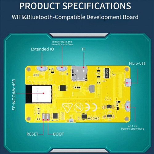 3.5 Inch  Display for  LVGL ESP32 Wifi and  Development Board Screen LCD TFT Module - A 2