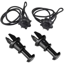 Car Boot Hooks for Audi Q2 Q3 Parcel Shelf Strap Clips Secure Cargo Management