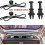 Car Boot Hooks for Audi Q2 Q3 Parcel Shelf Strap Clips Secure Cargo Management 5