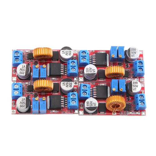Li-Ion Battery Charging Module 5A Constant Current Voltage LED Driver Buck Power Supply Vertical Red Board Module