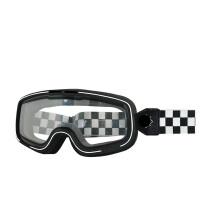 AntiFog Ski and Motorcycle Goggles with HelmetCompatible Strap for Men and Women, Grey Lens