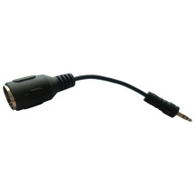 2Pcs Type-A MIDI to 3.5mm Adapter 14in MIDI Female to TRS 3.5mm Male Breakout Cable Audio Converter for Keyboards Synths