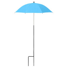 Adjustable Outdoor Plant Shade Umbrella with UV Resistant Waterproof Fabric for Garden Protection