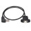 USB 2.0 B Male to USB B Female Socket Printer Panel Mount Extension Cable 50cm 1