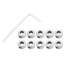 10 Pcs Welle Kragen Galvanisieren Ferronickel