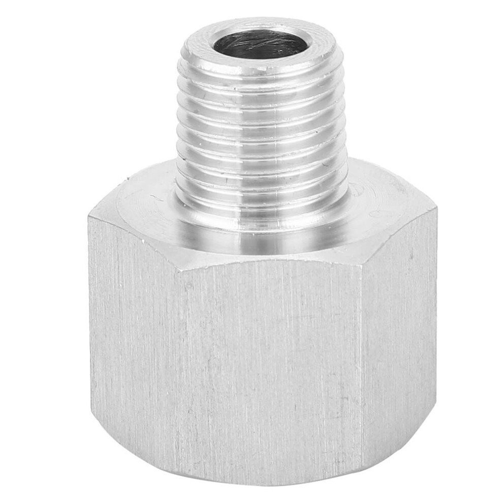 2 Stück BSP-Rohrverschraubung, Edelstahl,