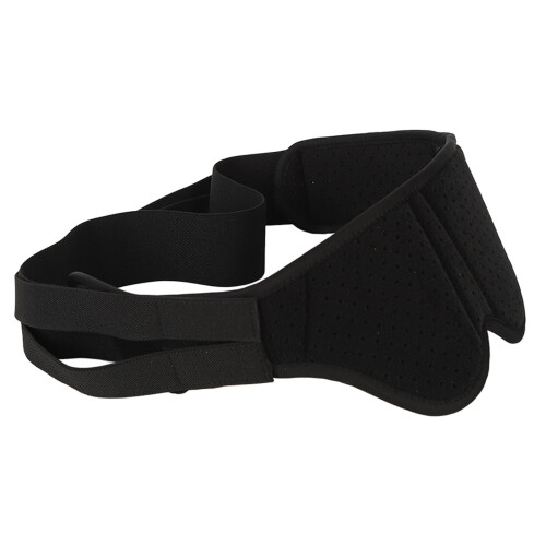Compression Support For Hernia Relief, Adjustable Strap Support Belt With Removable Pads Gentle Compression Fabric Suitable For Men And Women 2