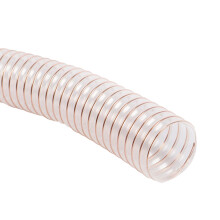 PU Flexible Ducting Hose Antistatic 160mm Heat Resistant WearResistant Copper Wire Reinforced 1m