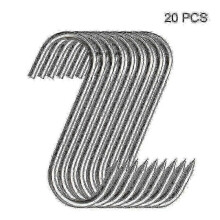 Stainless Steel S Hook Bacon Hook S Meat Hook PorkBeef And Mutton Hanging Pointed Meat Hook Bold Hoo