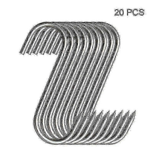 Stainless Steel S Hook Bacon Hook S Meat Hook PorkBeef And Mutton Hanging Pointed Meat Hook Bold Hoo