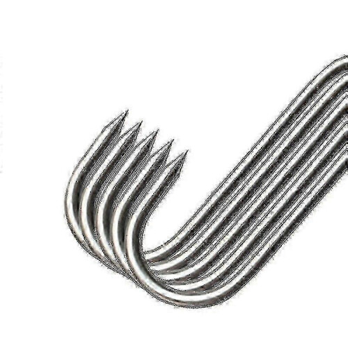 Stainless Steel S Hook Bacon Hook S Meat Hook PorkBeef And Mutton Hanging Pointed Meat Hook Bold Hoo 2