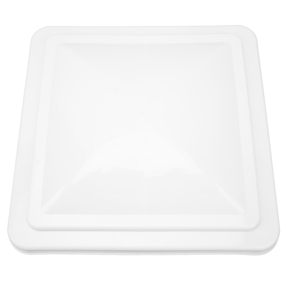 Rv Trailer Vent Lid Cover For Roof Vent Waterproof Top Shield White 4951376033153