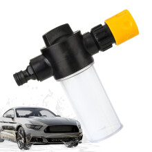 Car Wash Foam Sprayer with ThreeSpeed Water Control, OnePiece Foamer Pot, Garden Hose Quick Connect