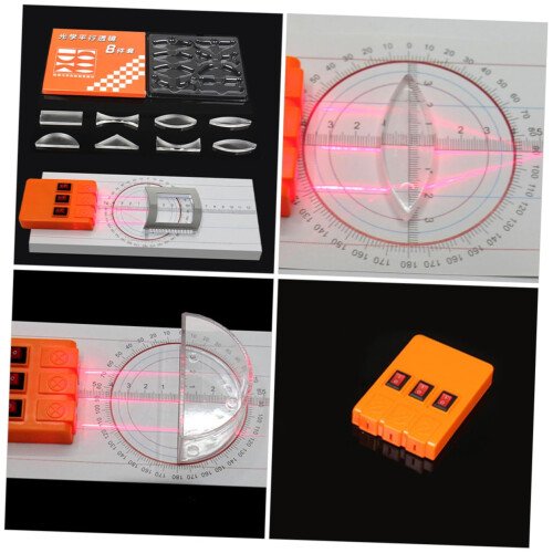 Optics Experiment Kit with Multi Light Source Prism and Lens Set for Classroom Physics Teaching 1