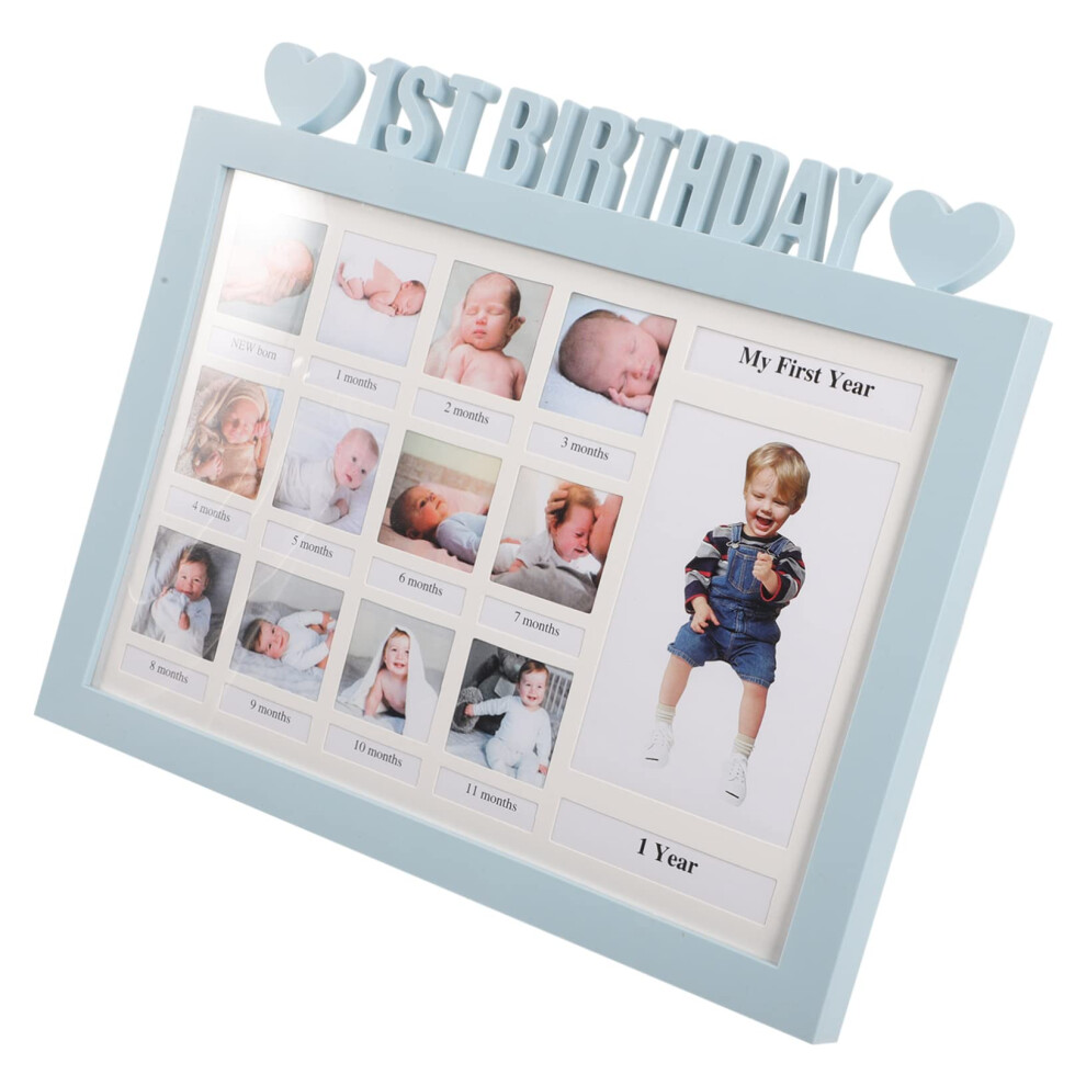 Birthday Growth Photo Frame For Boys And Girls Monthly Milestones Keepsake Displaying Memories