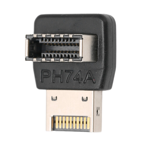 USB3.1 TYPE-E Adapter 90 Steckerbogen für Mainboard PH74A 1