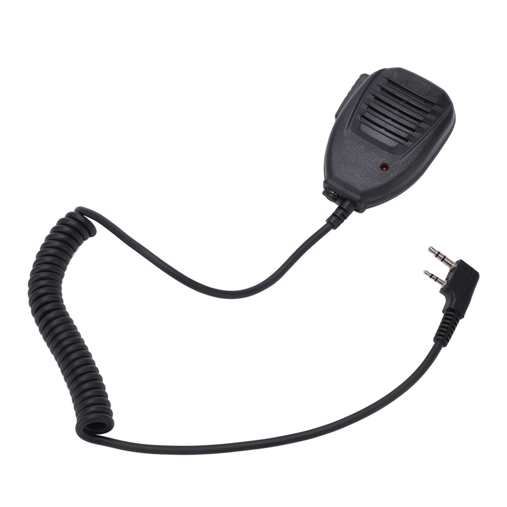 Handheld Walkie Talkie Microphone With Led Indicator For Uvâ5R, 360 Rotatable Speaker 9451376035881