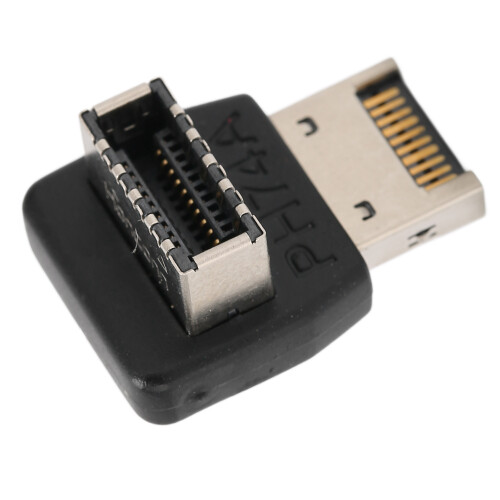 USB3.1 TYPE-E Adapter 90 Steckerbogen für Mainboard PH74A 2