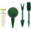 6PC Mini Seed Planter and Spreader Set with Dibber and Widger for Precise Garden Seed Sowing 2