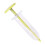 Seed Spreader with Ergonomic Grip for Precise Seed Spacing, Handheld Seeder Tool for Garden Lawn 1