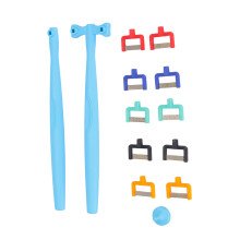 Stimulateur gingival interdentaire, sans latex et de conception ergonomique pour un nettoyage en profondeur des dents et une meilleure santé