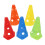 5Pcs Durable Plastic Football Training Cones with Stable Base for Agility Speed Skill Development Multi Color Stackable Markers 1
