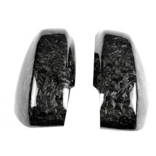 Couvercle de Rétroviseur Latéral de Voiture, Motif Forgé en Fiber de Carbone pour 350Z Z33 2003-2008, Capuchons de Rétroviseurs Latéraux