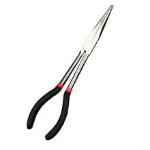 11 Inch Long Nose and Bent Nose Pliers Set, Adjustable 25 45 90 Degree, Ergonomic Long Handle