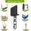 Heavy Bag Mount with 360-Degree Rotating Steel Chains Hook for Home Gym Setup, Ceiling-Mounted, Durable and Adjustable 3