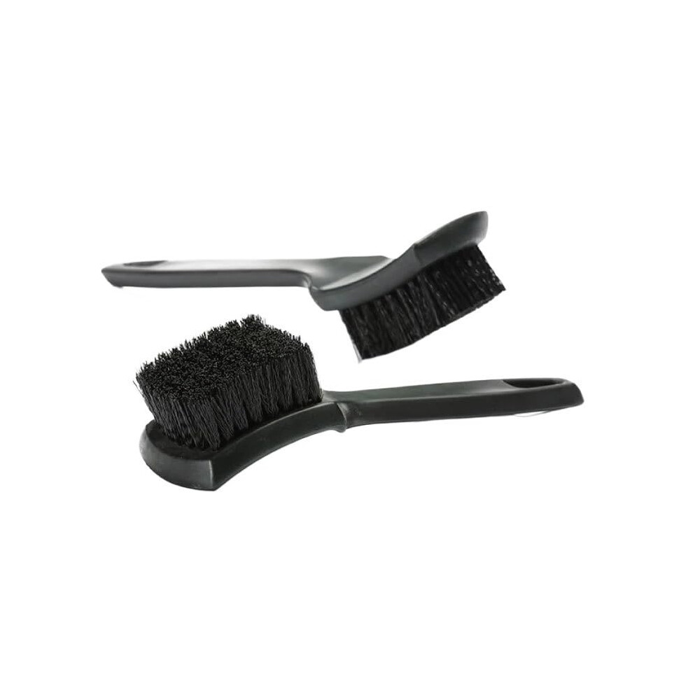 Car Wash Brush With Soft Bristles And Microfiber Cloth For Scratch Vehicle Detailing Black 9382693361097