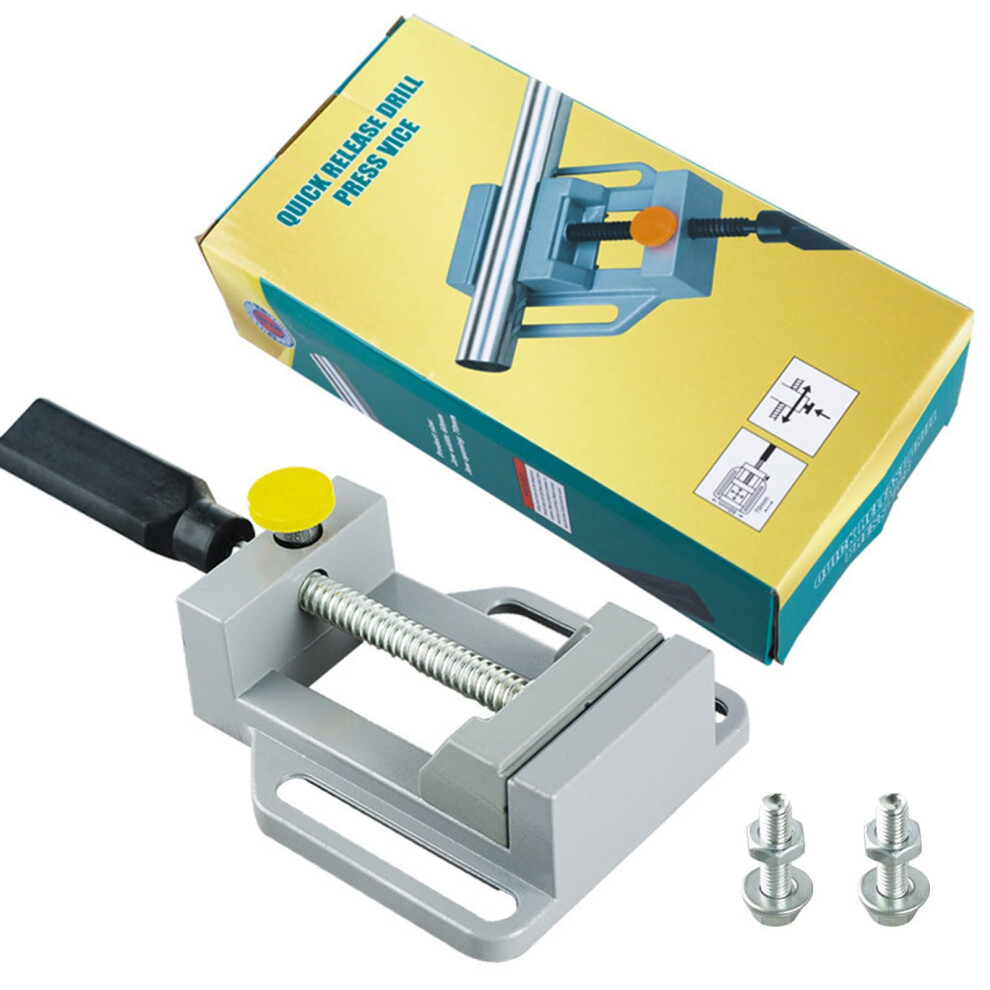 Quick Release Aluminum Alloy Drill Press Vise Clamp For Wood And Metal With Secure Grip 9382693361936