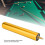 Aluminiumlegierung Poolbillard-Queue Verlängerung 15 cm Gold 7
