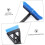 Adjustable Telescopic Car Snow Brush with Ice Scraper for Windshield and Windows Winter Use 5