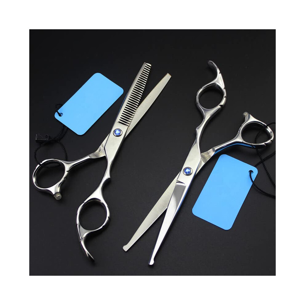 Professional 6 Inch Hair Cutting Scissors Japanese Steel Barber Shears RazorSharp Ergonomic Grip